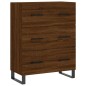 vidaXL Credenza Rovere Marrone 69,5x34x180 cm in Legno Multistrato vidaXL Credenza Rovere Marrone 69,5x34x180 cm in Legno Multistrato