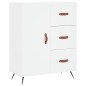 vidaXL Credenza Bianca 69,5x34x180 cm in Legno Multistrato vidaXL Credenza Bianca 69,5x34x180 cm in Legno Multistrato