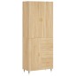 vidaXL Credenza Rovere Sonoma 69,5x34x180 cm in Legno Multistrato vidaXL Credenza Rovere Sonoma 69,5x34x180 cm in Legno Multistrato