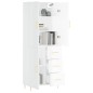 vidaXL Credenza Bianco Lucido 69,5x34x180 cm in Legno Multistrato vidaXL Credenza Bianco Lucido 69,5x34x180 cm in Legno Multistrato