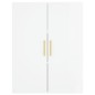vidaXL Credenza Bianco Lucido 69,5x34x180 cm in Legno Multistrato vidaXL Credenza Bianco Lucido 69,5x34x180 cm in Legno Multistrato