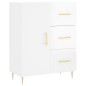 vidaXL Credenza Bianco Lucido 69,5x34x180 cm in Legno Multistrato vidaXL Credenza Bianco Lucido 69,5x34x180 cm in Legno Multistrato