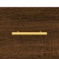 vidaXL Credenza Rovere Marrone 69,5x34x180 cm in Legno Multistrato vidaXL Credenza Rovere Marrone 69,5x34x180 cm in Legno Multistrato