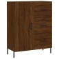 vidaXL Credenza Rovere Marrone 69,5x34x180 cm in Legno Multistrato vidaXL Credenza Rovere Marrone 69,5x34x180 cm in Legno Multistrato