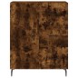 vidaXL Credenza Rovere Fumo 69,5x34x180 cm in Legno Multistrato vidaXL Credenza Rovere Fumo 69,5x34x180 cm in Legno Multistrato