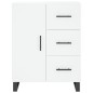 vidaXL Credenza Bianca 69,5x34x180 cm in Legno Multistrato vidaXL Credenza Bianca 69,5x34x180 cm in Legno Multistrato