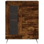 vidaXL Credenza Rovere Fumo 69,5x34x180 cm in Legno Multistrato vidaXL Credenza Rovere Fumo 69,5x34x180 cm in Legno Multistrato