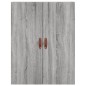 vidaXL Credenza Grigio Sonoma 69,5x34x180 cm in Legno Multistrato vidaXL Credenza Grigio Sonoma 69,5x34x180 cm in Legno Multistrato