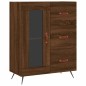vidaXL Credenza Rovere Marrone 69,5x34x180 cm in Legno Multistrato vidaXL Credenza Rovere Marrone 69,5x34x180 cm in Legno Multistrato