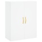 vidaXL Credenza Bianca 69,5x34x180 cm in Legno Multistrato vidaXL Credenza Bianca 69,5x34x180 cm in Legno Multistrato