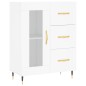 vidaXL Credenza Bianca 69,5x34x180 cm in Legno Multistrato vidaXL Credenza Bianca 69,5x34x180 cm in Legno Multistrato