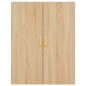vidaXL Credenza Rovere Sonoma 69,5x34x180 cm in Legno Multistrato vidaXL Credenza Rovere Sonoma 69,5x34x180 cm in Legno Multistrato