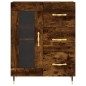 vidaXL Credenza Rovere Fumo 69,5x34x180 cm in Legno Multistrato vidaXL Credenza Rovere Fumo 69,5x34x180 cm in Legno Multistrato
