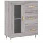 vidaXL Credenza Grigio Sonoma 69,5x34x180 cm in Legno Multistrato vidaXL Credenza Grigio Sonoma 69,5x34x180 cm in Legno Multistrato