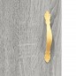 vidaXL Credenza Grigio Sonoma 69,5x34x180 cm in Legno Multistrato vidaXL Credenza Grigio Sonoma 69,5x34x180 cm in Legno Multistrato