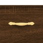 vidaXL Credenza Rovere Marrone 69,5x34x180 cm in Legno Multistrato vidaXL Credenza Rovere Marrone 69,5x34x180 cm in Legno Multistrato
