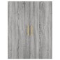 vidaXL Credenza Grigio Sonoma 69,5x34x180 cm in Legno Multistrato vidaXL Credenza Grigio Sonoma 69,5x34x180 cm in Legno Multistrato