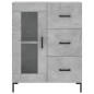 vidaXL Credenza Grigio Cemento 69,5x34x180 cm in Legno Multistrato vidaXL Credenza Grigio Cemento 69,5x34x180 cm in Legno Multistrato