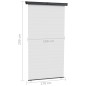 Tenda Laterale per Balcone 170x250 cm Crema