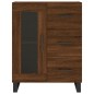 vidaXL Credenza Rovere Marrone 69,5x34x180 cm in Legno Multistrato vidaXL Credenza Rovere Marrone 69,5x34x180 cm in Legno Multistrato