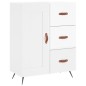 vidaXL Credenza Bianco Lucido 69,5x34x180 cm in Legno Multistrato vidaXL Credenza Bianco Lucido 69,5x34x180 cm in Legno Multistrato