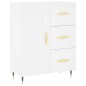 vidaXL Credenza Bianca 69,5x34x180 cm in Legno Multistrato vidaXL Credenza Bianca 69,5x34x180 cm in Legno Multistrato