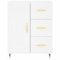 vidaXL Credenza Bianca 69,5x34x180 cm in Legno Multistrato vidaXL Credenza Bianca 69,5x34x180 cm in Legno Multistrato