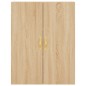 vidaXL Credenza Rovere Sonoma 69,5x34x180 cm in Legno Multistrato vidaXL Credenza Rovere Sonoma 69,5x34x180 cm in Legno Multistrato