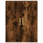 vidaXL Credenza Rovere Fumo 69,5x34x180 cm in Legno Multistrato vidaXL Credenza Rovere Fumo 69,5x34x180 cm in Legno Multistrato