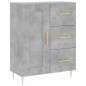 vidaXL Credenza Grigio Cemento 69,5x34x180 cm in Legno Multistrato vidaXL Credenza Grigio Cemento 69,5x34x180 cm in Legno Multistrato