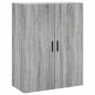 vidaXL Credenza Grigio Sonoma 69,5x34x180 cm in Legno Multistrato vidaXL Credenza Grigio Sonoma 69,5x34x180 cm in Legno Multistrato