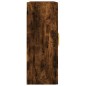 vidaXL Armadietti a Parete 2 pz Rovere Fumo in Legno Multistrato vidaXL Armadietti a Parete 2 pz Rovere Fumo in Legno Multistrato