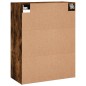 vidaXL Armadietti a Parete 2 pz Rovere Fumo in Legno Multistrato vidaXL Armadietti a Parete 2 pz Rovere Fumo in Legno Multistrato