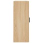 vidaXL Armadietti a Parete 2 pz Rovere Sonoma in Legno Multistrato vidaXL Armadietti a Parete 2 pz Rovere Sonoma in Legno Multistrato