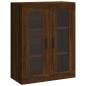 vidaXL Armadietti a Parete 2 pz Rovere Marrone in Legno Multistrato vidaXL Armadietti a Parete 2 pz Rovere Marrone in Legno Multistrato