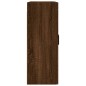 vidaXL Armadietti a Parete 2 pz Rovere Marrone in Legno Multistrato vidaXL Armadietti a Parete 2 pz Rovere Marrone in Legno Multistrato
