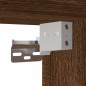 vidaXL Armadietti a Parete 2 pz Rovere Marrone in Legno Multistrato vidaXL Armadietti a Parete 2 pz Rovere Marrone in Legno Multistrato
