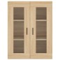 vidaXL Armadietti a Parete 2 pz Rovere Sonoma in Legno Multistrato vidaXL Armadietti a Parete 2 pz Rovere Sonoma in Legno Multistrato