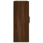 vidaXL Armadietti a Parete 2 pz Rovere Marrone in Legno Multistrato vidaXL Armadietti a Parete 2 pz Rovere Marrone in Legno Multistrato