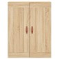 vidaXL Armadietti a Parete 2 pz Rovere Sonoma in Legno Multistrato vidaXL Armadietti a Parete 2 pz Rovere Sonoma in Legno Multistrato
