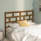 vidaXL Testiera per Letto ambra 166x4x100 cm in Legno Massello di Pino vidaXL Testiera per Letto ambra 166x4x100 cm in Legno Massello di Pino