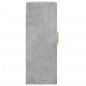 vidaXL Armadietti a Parete 2 pz Grigio Cemento in Legno Multistrato vidaXL Armadietti a Parete 2 pz Grigio Cemento in Legno Multistrato