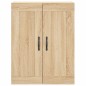 vidaXL Armadietti a Parete 2 pz Rovere Sonoma in Legno Multistrato vidaXL Armadietti a Parete 2 pz Rovere Sonoma in Legno Multistrato