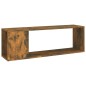 Mobile TV Rovere Fumo 100x24x32 cm in Legno Multistrato Mobile TV Rovere Fumo 100x24x32 cm in Legno Multistrato