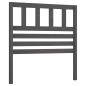 Testiera per Letto Grigia 96x4x100 cm in Legno Massello di Pino Testiera per Letto Grigia 96x4x100 cm in Legno Massello di Pino