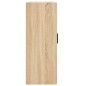 vidaXL Armadietti a Parete 2 pz Rovere Sonoma in Legno Multistrato vidaXL Armadietti a Parete 2 pz Rovere Sonoma in Legno Multistrato
