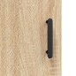 vidaXL Armadietti a Parete 2 pz Rovere Sonoma in Legno Multistrato vidaXL Armadietti a Parete 2 pz Rovere Sonoma in Legno Multistrato