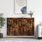 vidaXL Armadietti a Parete 2 pz Rovere Fumo in Legno Multistrato vidaXL Armadietti a Parete 2 pz Rovere Fumo in Legno Multistrato