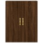 vidaXL Credenza Rovere Marrone 69,5x34x180 cm in Legno Multistrato vidaXL Credenza Rovere Marrone 69,5x34x180 cm in Legno Multistrato