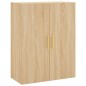 vidaXL Credenza Rovere Sonoma 69,5x34x180 cm in Legno Multistrato vidaXL Credenza Rovere Sonoma 69,5x34x180 cm in Legno Multistrato